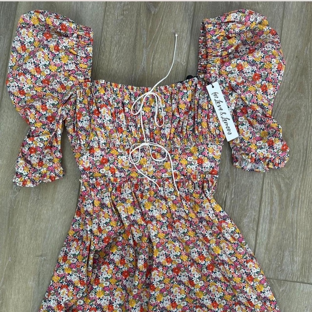 For love and lemons Libby mini dress